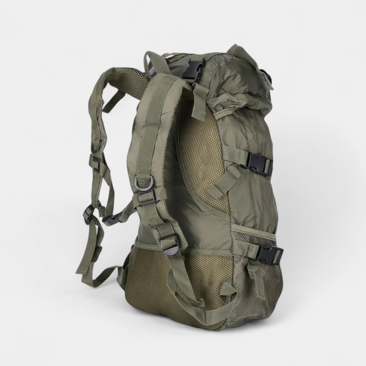 30L Tactical Backpack with Tear-Resistant Nylon, Compression Straps, and MOLLE Design for Hiking and Everyday Carry