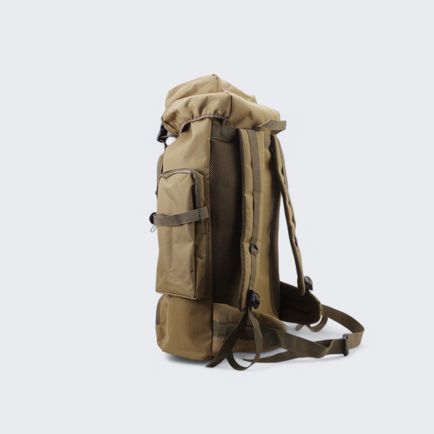 80L Waterproof Hiking Backpack with Ergonomic Straps for Camping and Trekking