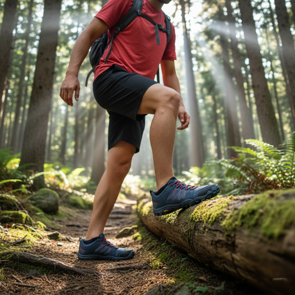 Unisex Barefoot Hiking Shoes – Wide Toe Box, Zero-Drop Sole, Flexible Grip for Trail and Walking