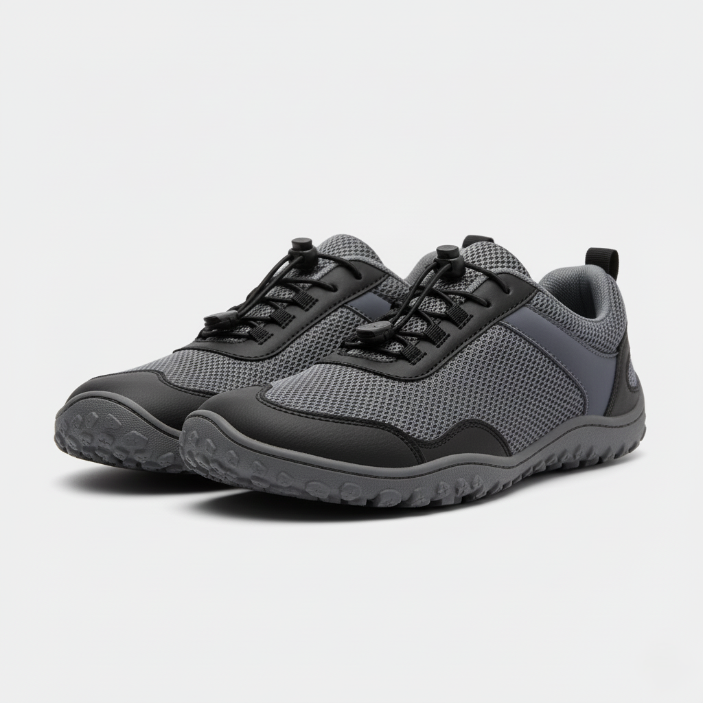 Unisex Barefoot Shoes – Wide Toe Box, Zero-Drop Sole, and Flexible Outsole for Walking and Hiking