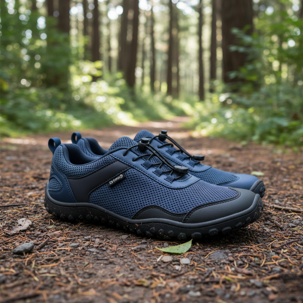 Unisex Barefoot Shoes – Wide Toe Box, Zero-Drop Sole, and Flexible Outsole for Walking and Hiking
