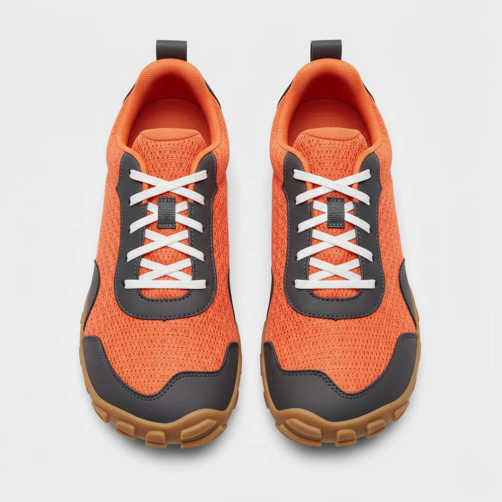 Unisex Barefoot Trail Shoes – Wide Toe Box, Zero-Drop Flexible Sole, and Grip Tread for Outdoor Use