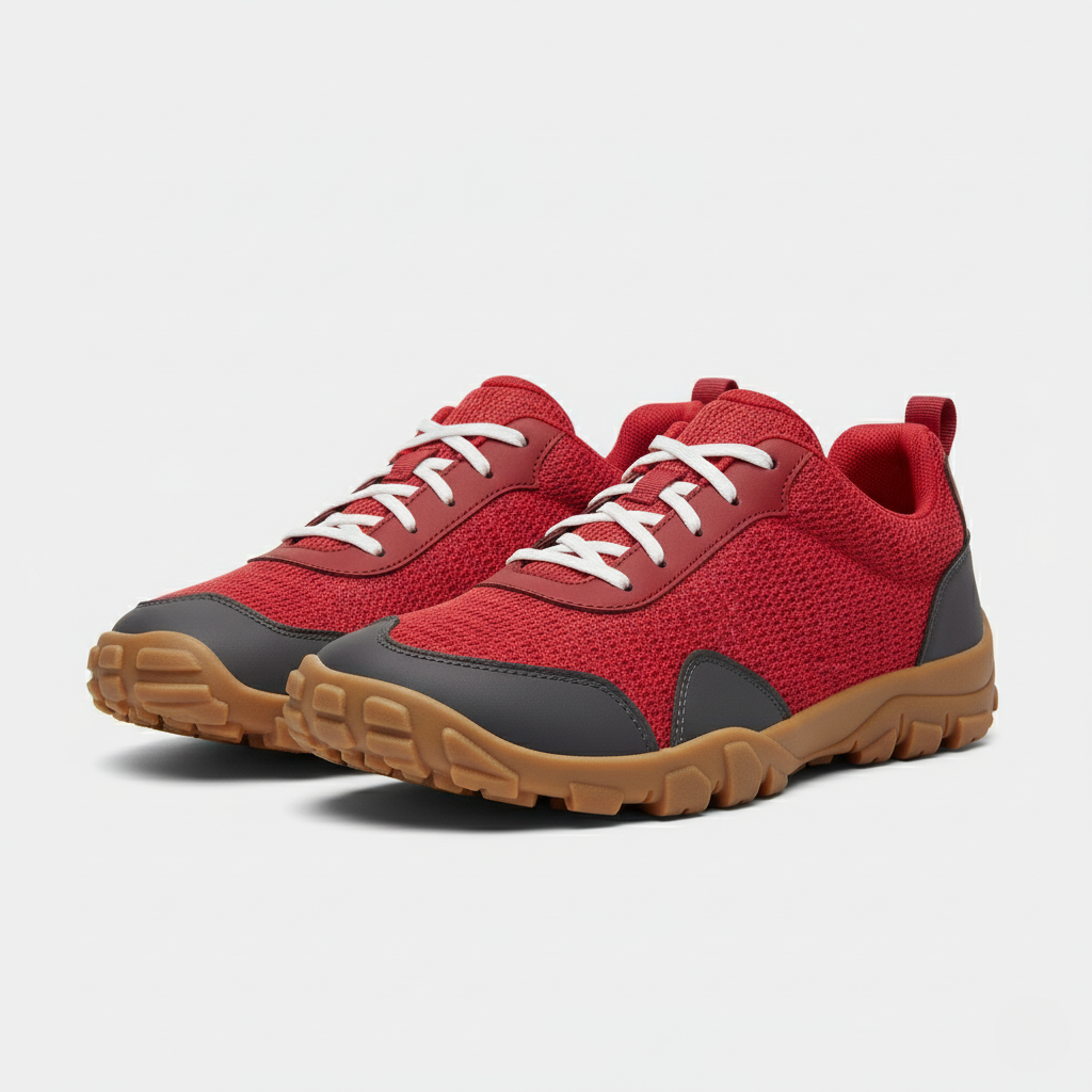 Unisex Barefoot Trail Shoes – Wide Toe Box, Zero-Drop Flexible Sole, and Grip Tread for Outdoor Use