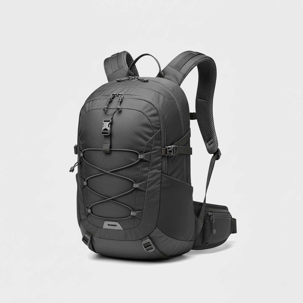 25L Hiking Backpack – Adjustable Shoulder Straps, Water-Resistant Fabric, Multi-Compartment Design