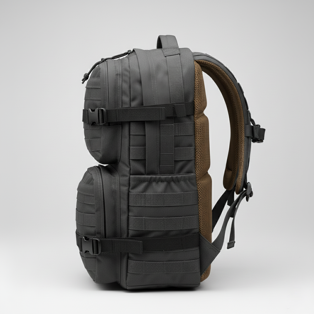 30L Tactical Backpack – Tear-Resistant Nylon, MOLLE System, Compression Straps, Multi-Pocket Design