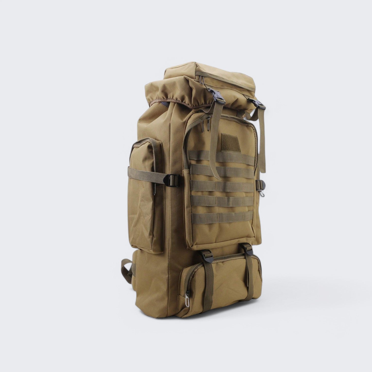 80L Waterproof Hiking Backpack with Ergonomic Straps for Camping and Trekking
