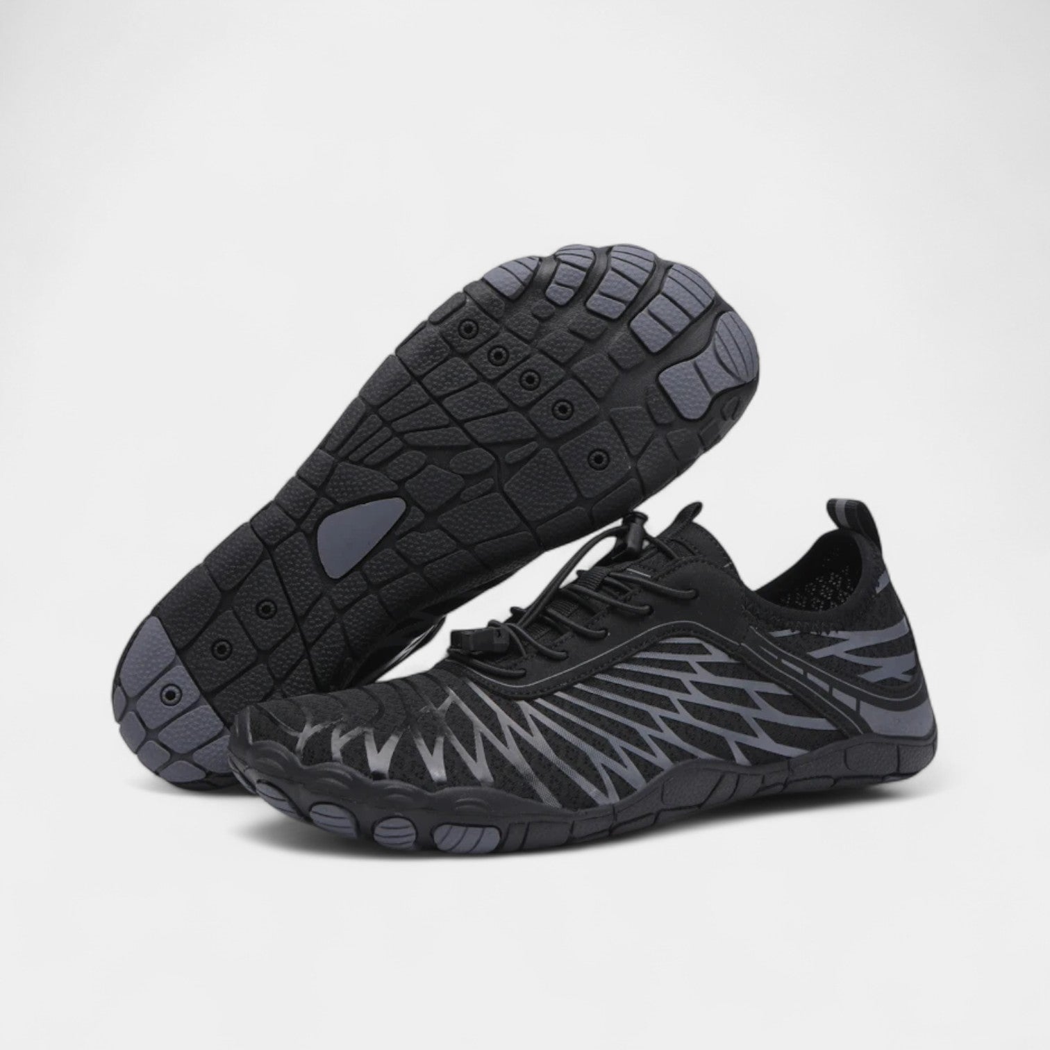 Unisex Barefoot Hiking Shoes with Zero-Drop Sole, Wide Toe Box, and Flexible 4mm Outsole