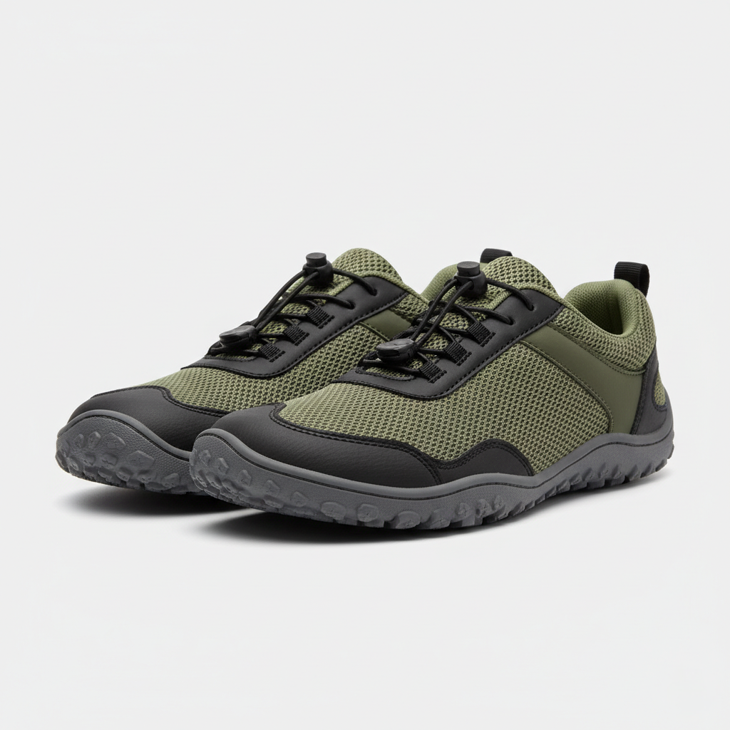 Unisex Barefoot Shoes – Wide Toe Box, Zero-Drop Sole, and Flexible Outsole for Walking and Hiking