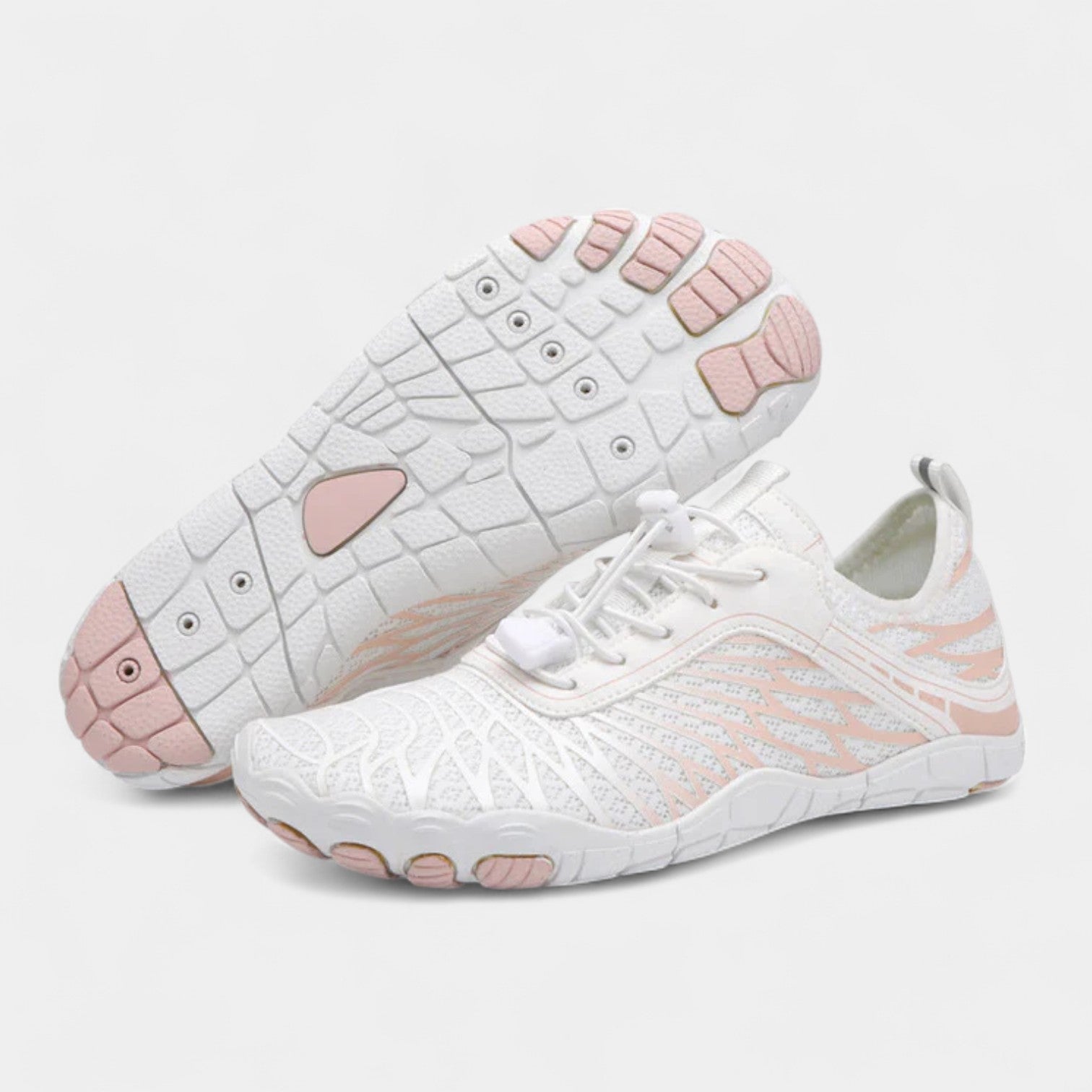 Unisex Barefoot Shoes with Wide Toe Box and Zero-Drop Sole for Hiking and Everyday Wear