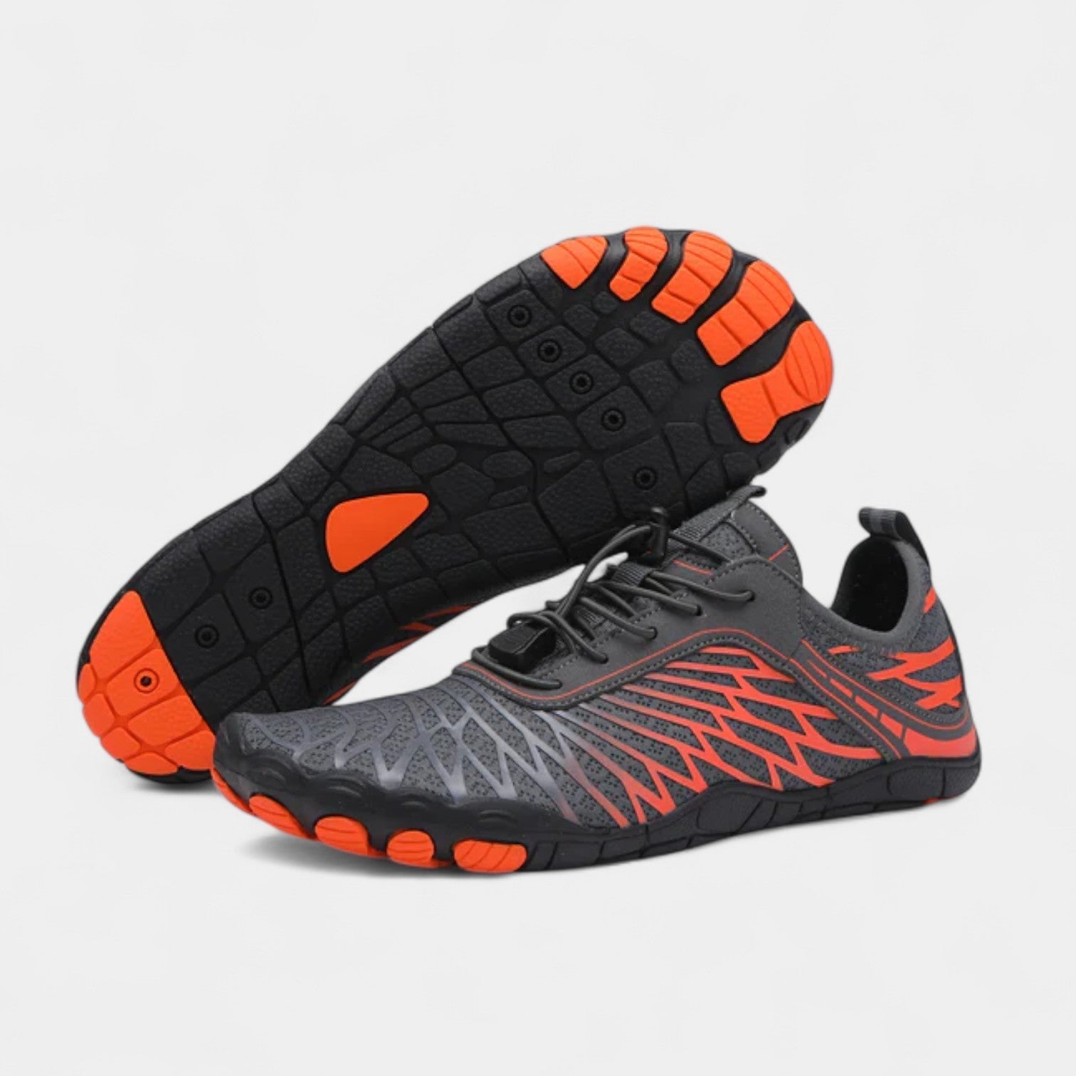 Unisex Barefoot Shoes with Wide Toe Box and Zero-Drop Sole for Trails and Everyday Walking