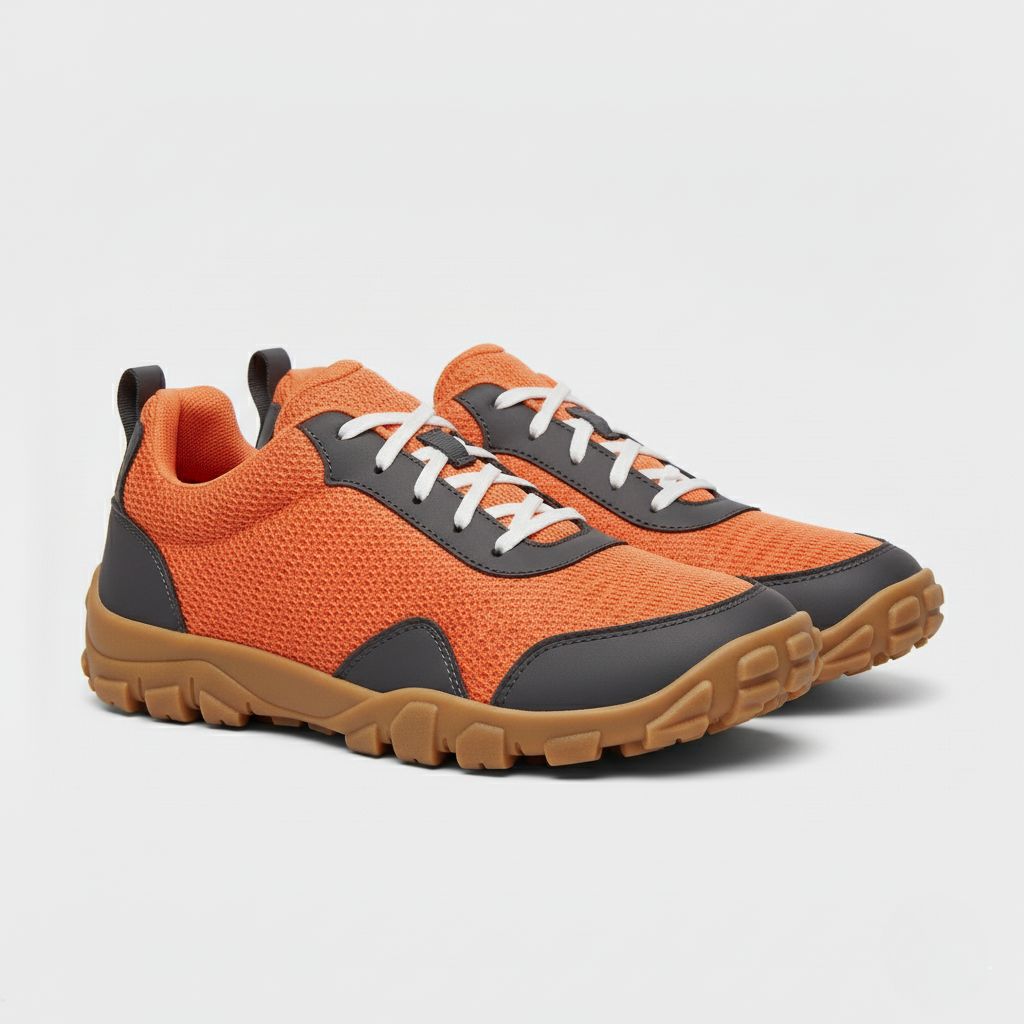Unisex Barefoot Trail Shoes – Wide Toe Box, Zero-Drop Flexible Sole, and Grip Tread for Outdoor Use