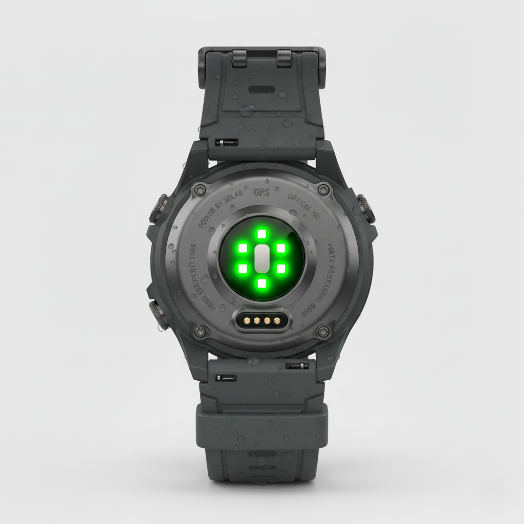 Water-Resistant Fitness Smartwatch – Heart Rate, Step, and Sleep Tracking for Outdoor Use