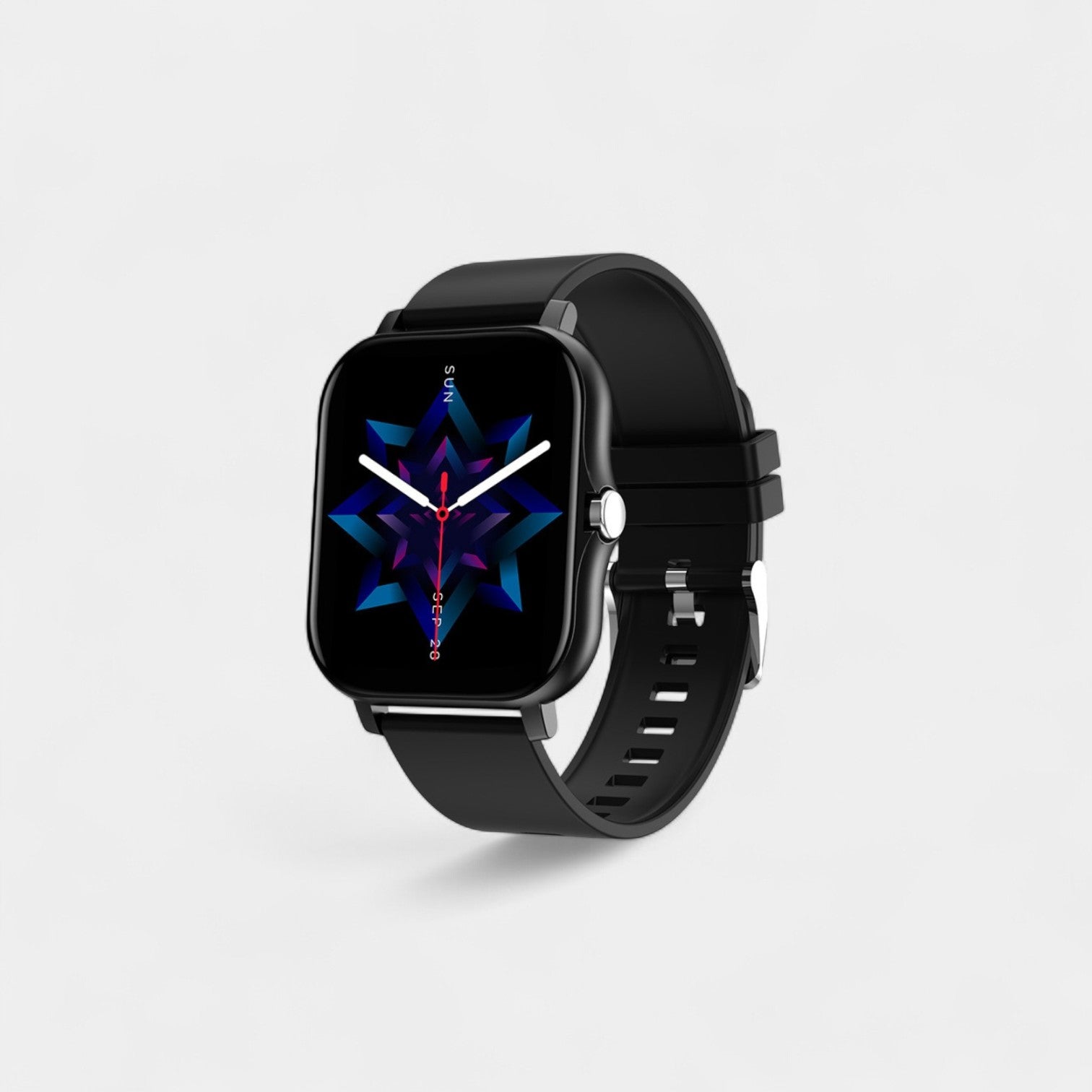 Water-Resistant Fitness Smartwatch with Heart Rate and Activity Tracking for Outdoor Training